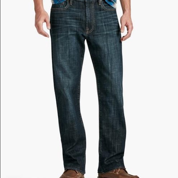 Lucky Brand Other - Lucky Brand Relaxed Straight Jean 181 Dark Wash